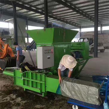 Baler Maize Corn Bale Packing Machine