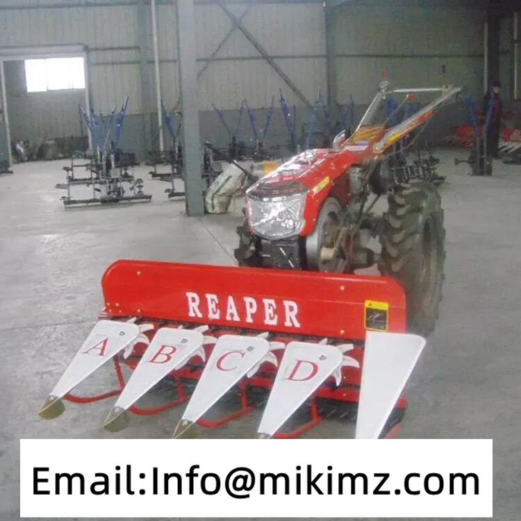 Mini Corn Tractor Wheat Harvester For Beans