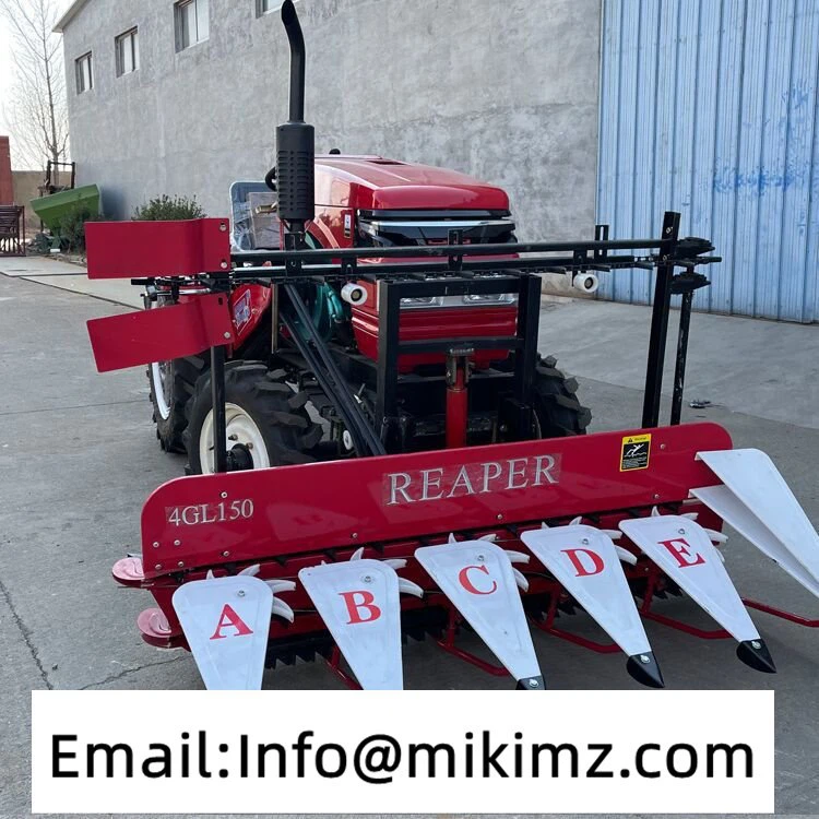  Rice wheat harvesting machine