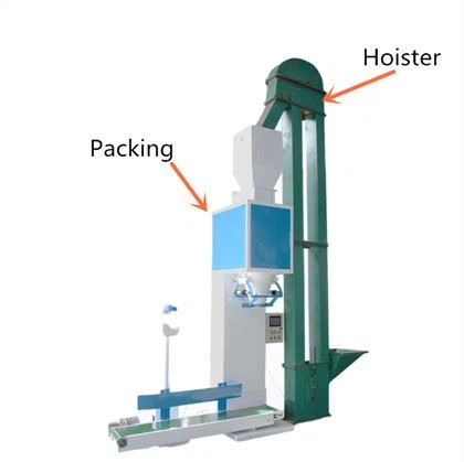 Màquina d'embalatge de pellets de fusta per omplir i segellar