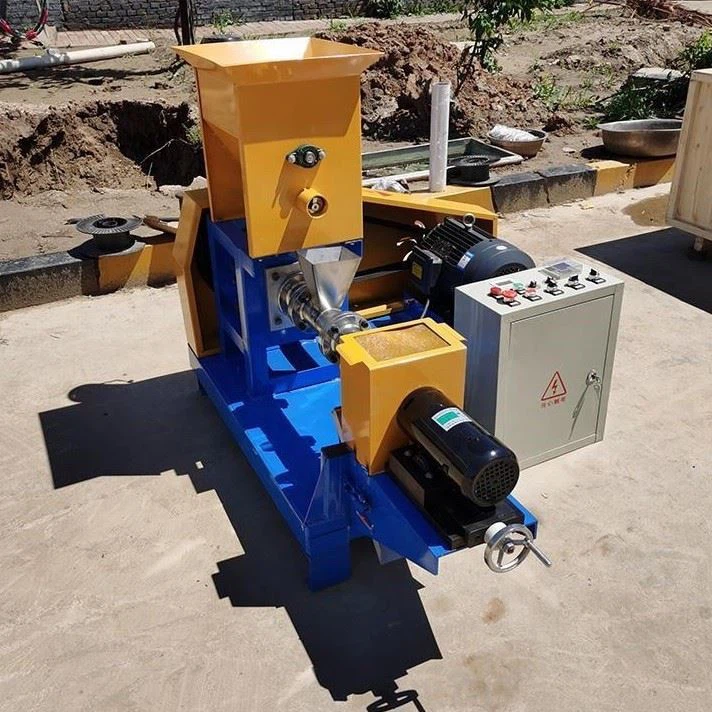 40-60kg/h Diesel Engine Power Floating Fish Feed Pellet Machine