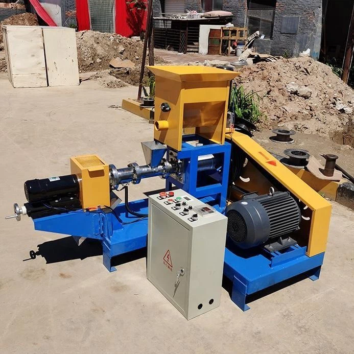 40-60kg/h Diesel Engine Power Floating Fish Feed Pellet Machine