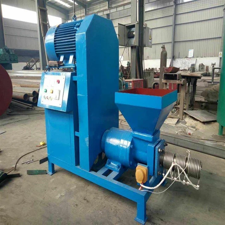 Inexpensive Wood Briquette Machine