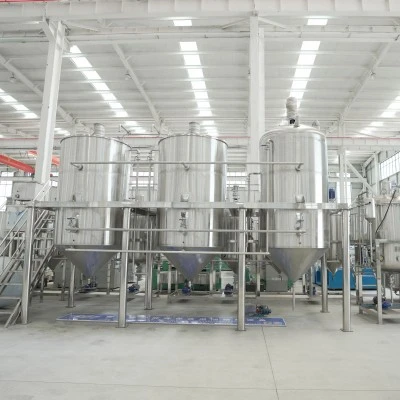 Màquina de mini refineria d'oli de palma de 10 tpd