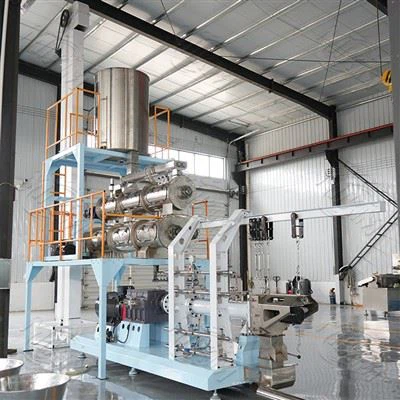 Wet twice Screw fish feed Extruder machine Wet twice Screw fish feed Extruder machine